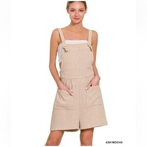 Zenana Outfitters Ash Romper, Sz M